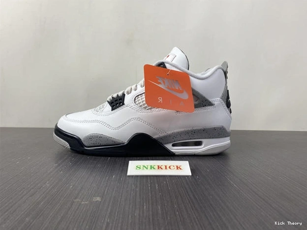 Kick Theory Jordan Retro 3885 4 Original 840606- White Cement 1014